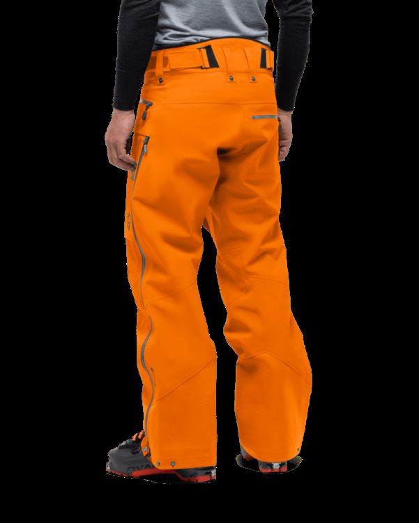 Norrona Heren Lofoten Gore-tex Pro Broek Oranje Popsicle