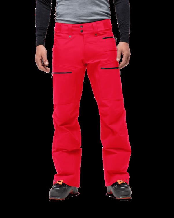 Norrona Heren Lofoten Gore-tex Broek True Red