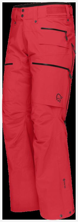 Norrona Heren Lofoten Gore-tex Broek True Red