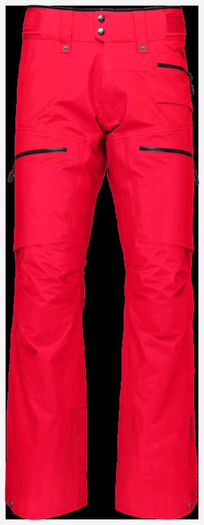 Norrona Heren Lofoten Gore-tex Broek True Red
