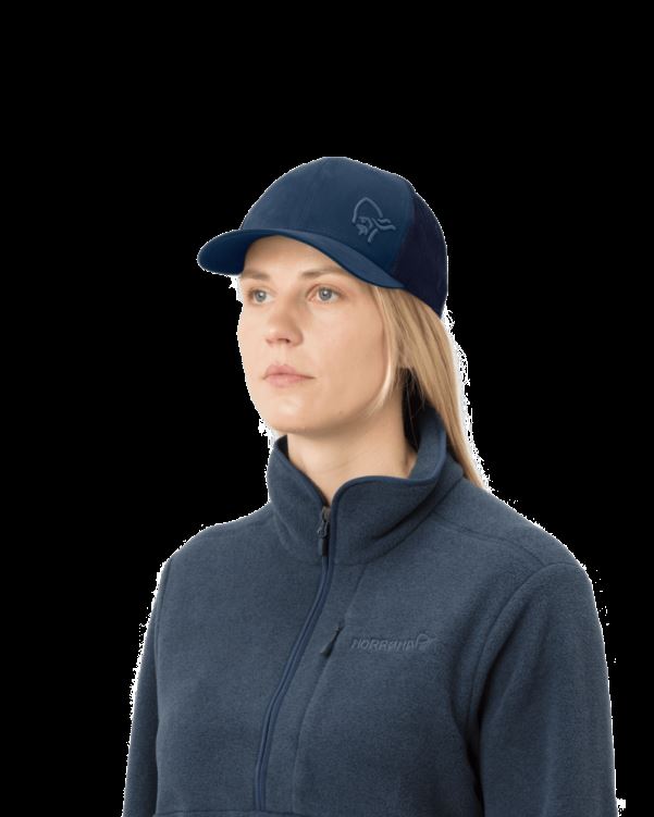 Norrona Unisex /29 Trucker Mesh Snap Back Cap Indigo Nachtblauw