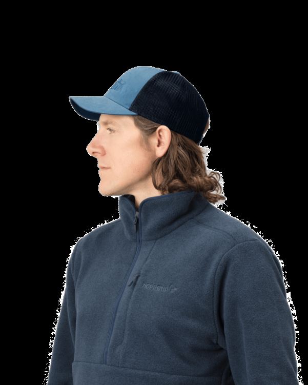 Norrona Unisex /29 Trucker Mesh Snap Back Cap Coronet Blauw