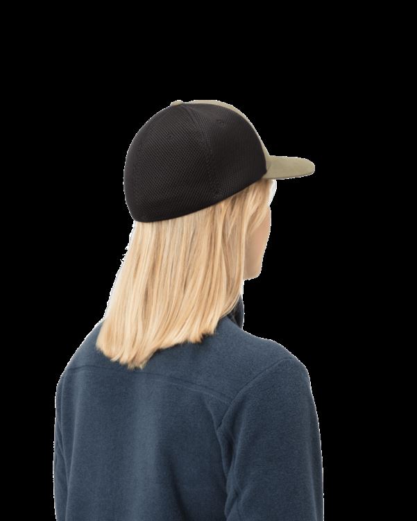 Norrona Unisex /29 3d Mesh Flexfit Pet Olijf Night/caviar