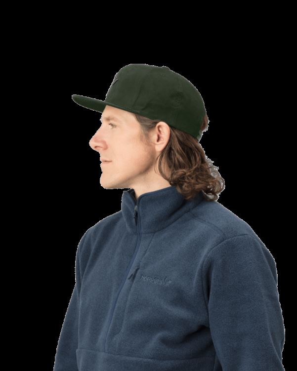 Norrona Unisex /29 Snap Back Cap Olijf Nacht