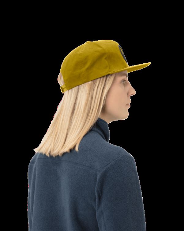 Norrona Unisex /29 Snap Back Cap Goud Palmgeel