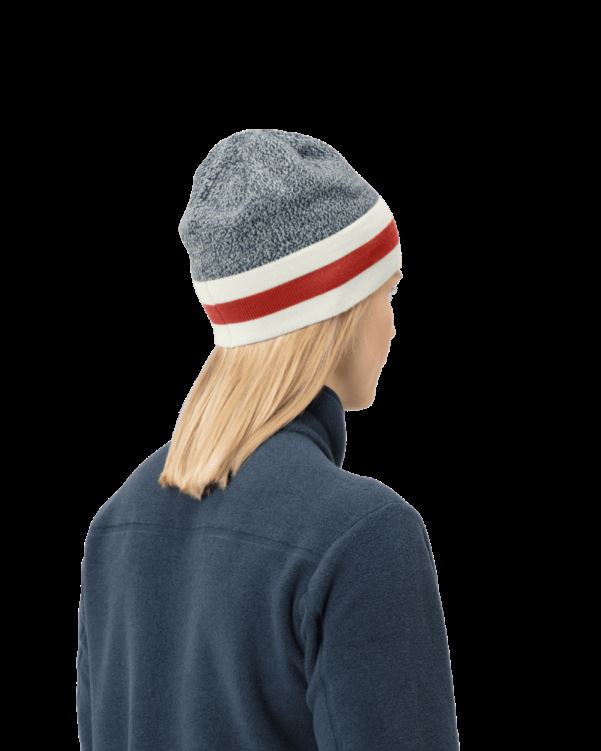 Norrona Unisex /29 Gemêleerde Gebreide Wollen Muts Indigo Nachtblauw