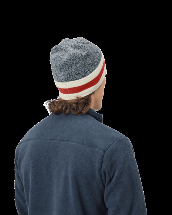 Norrona Unisex /29 Gemêleerde Gebreide Wollen Muts Indigo Nachtblauw