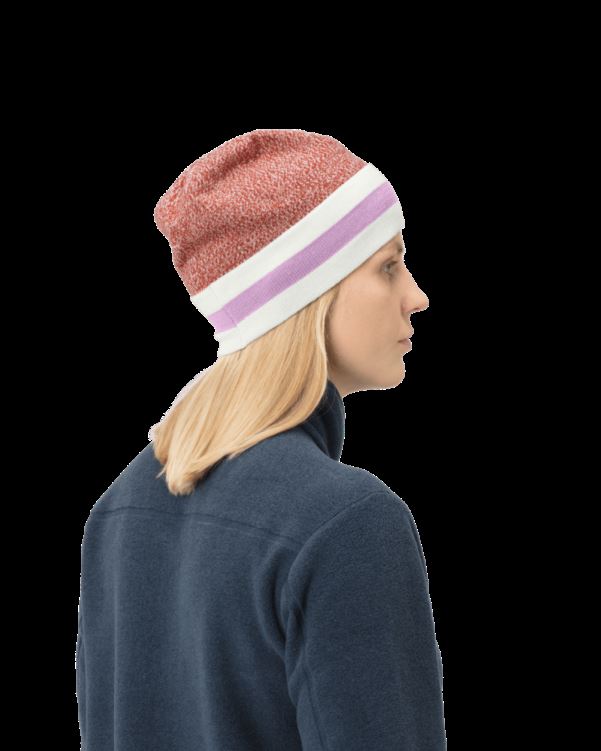 Norrona Unisex /29 Gemêleerde Gebreide Wollen Muts Violet Tule