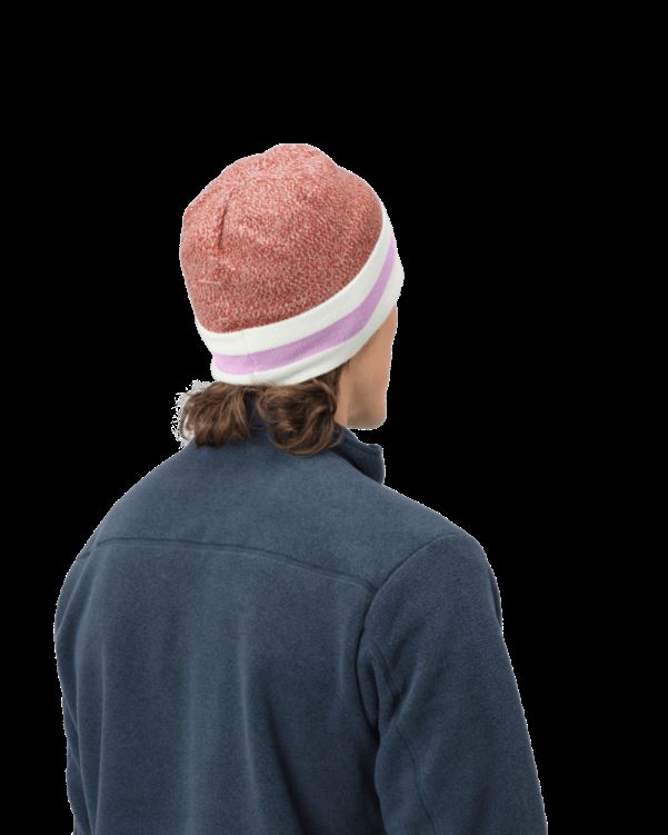 Norrona Unisex /29 Gemêleerde Gebreide Wollen Muts Violet Tule