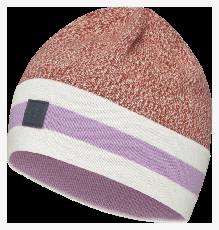 Norrona Unisex /29 Gemêleerde Gebreide Wollen Muts Violet Tule