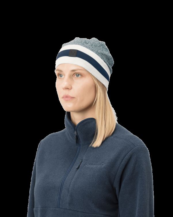 Norrona Unisex /29 Gemêleerde Gebreide Wollen Muts North Atlantic