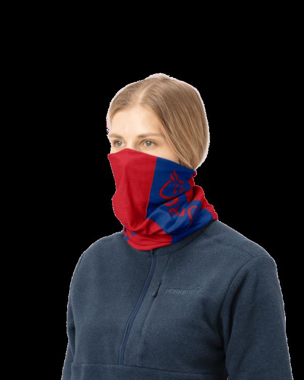 Norrona Unisex /29 Microfiber Hals Echt Rood