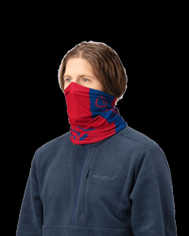 Norrona Unisex /29 Microfiber Hals Echt Rood