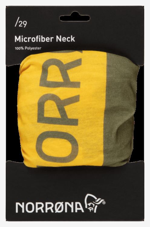 Norrona Unisex /29 Microfiber Hals Olijfgroen