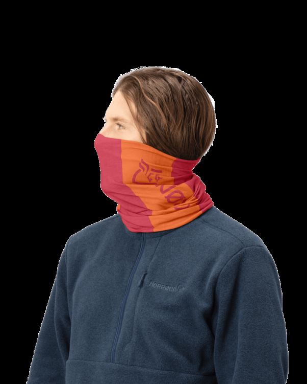 Norrona Unisex /29 Microfiber Nek Kamperfoelie/oranje Ijslolly