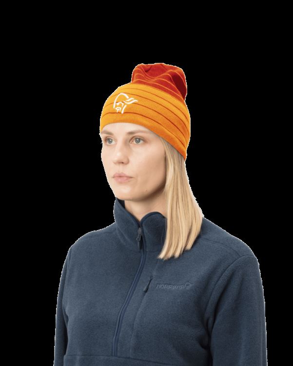 Norrona Unisex /29 Lichte Beanie Orange Crush