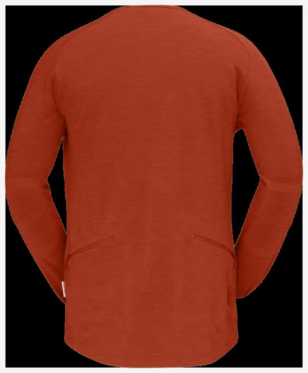 Norrona Mannen Skibotn Crewneck Rooibos Thee