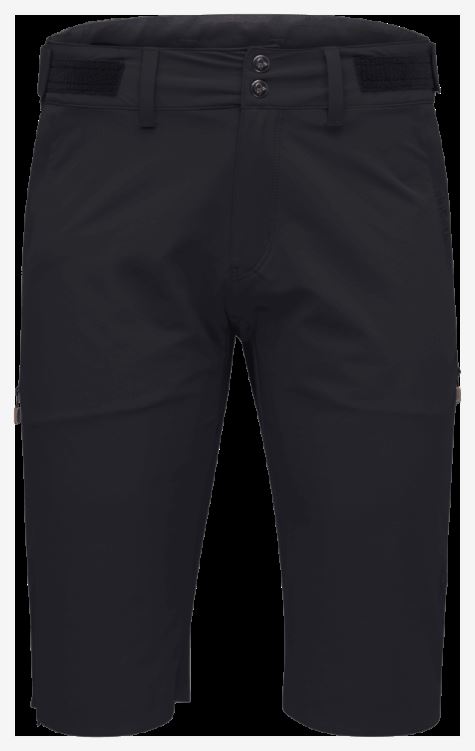 Norrona Heren Skibotn Flex1 Short Kaviaar Zwart