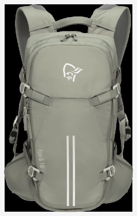 Norrona Unisex Fjr 18l Pack Castor Grijs