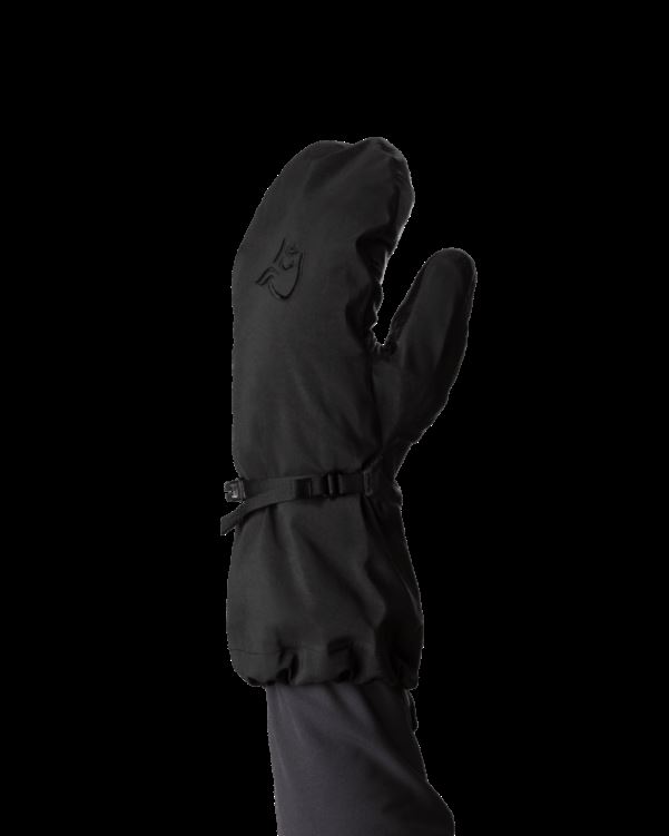 Norrona Unisex Trollveggen Gore-tex Pro Wanten Caviar Zwart