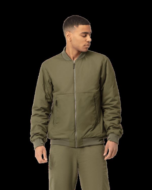 Norrona Heren Oslo Thermo60 Jas Olijf Nacht