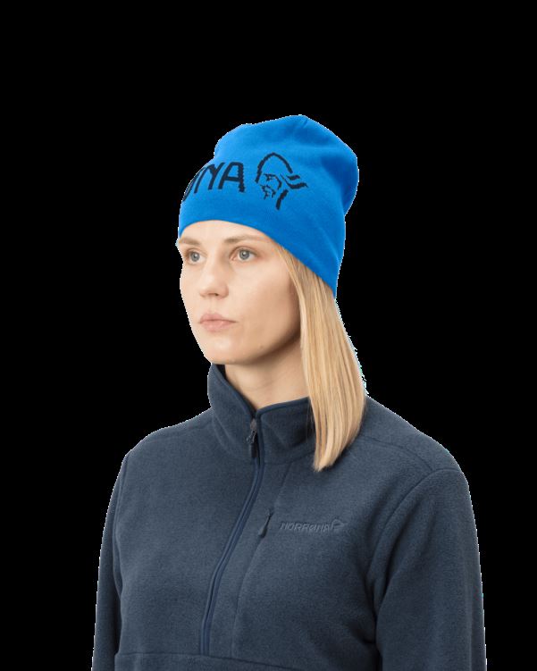 Norrona Unisex /29 Dunne Gemêleerde Gebreide Beanie Cool Zwart