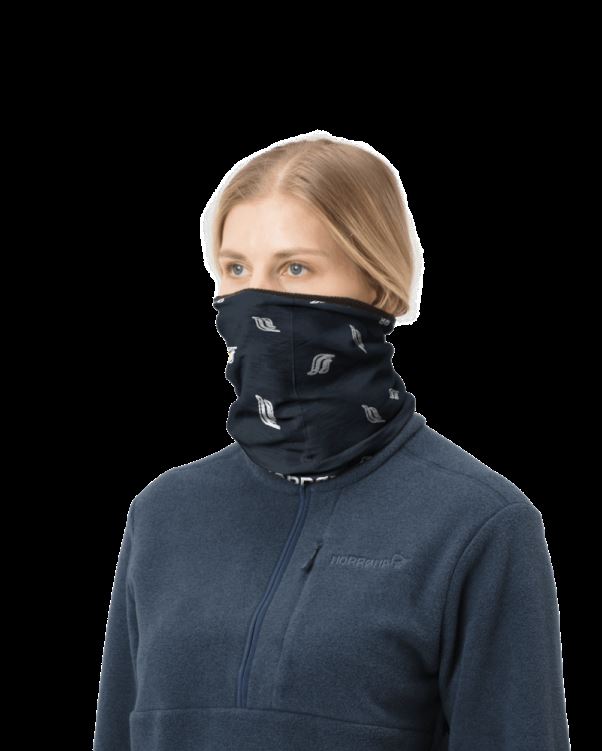 Norrona Unisex /29 Warm1 Microfiber Hals Zwart