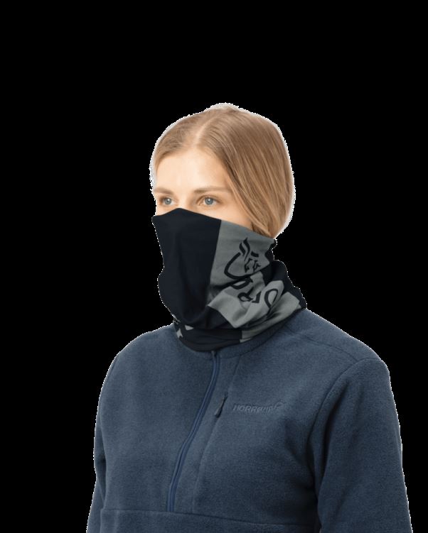 Norrona Unisex /29 Microfiber Nek Castor Grijs