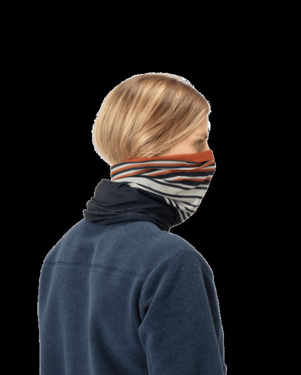 Norrona Unisex /29 Microfiber Hals Oranje Popsicle/indigo Night