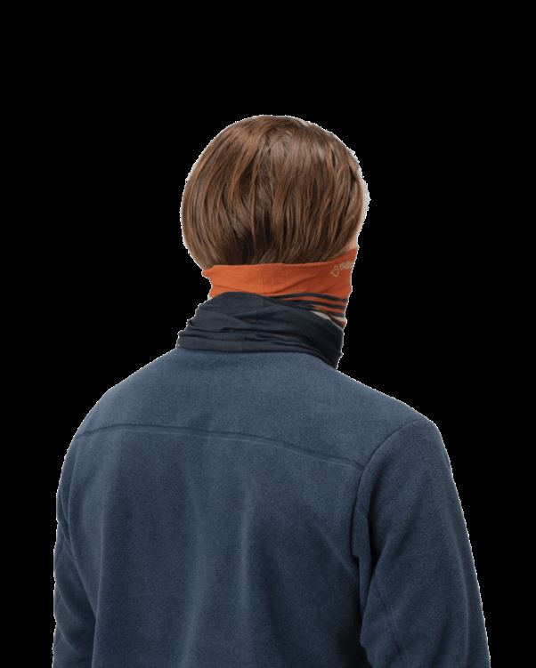 Norrona Unisex /29 Microfiber Hals Oranje Popsicle/indigo Night