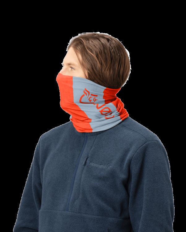 Norrona Unisex /29 Microfiber Nek Arednalin/blauwe Mist