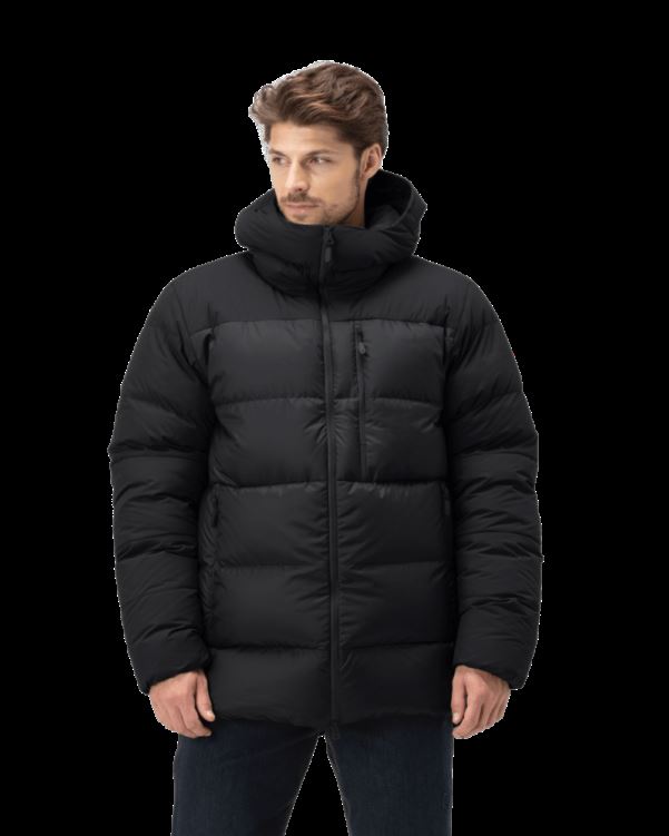 Norrona Dons750 Capuchon Kaviaar Zwart Heren