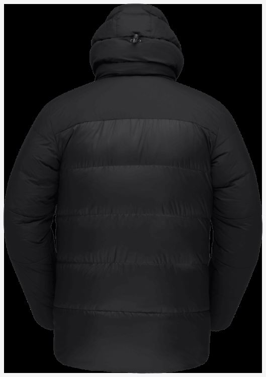 Norrona Dons750 Capuchon Kaviaar Zwart Heren