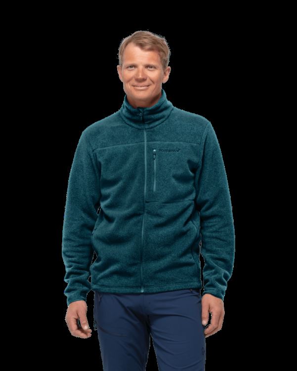 Norrona Heren Warm2 Jack Hawaiian Surf Melange