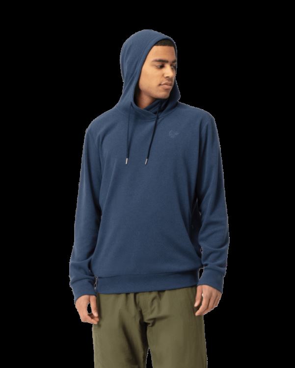 Norrona Heren Warm2 Capuchon Indigo Nachtblauw