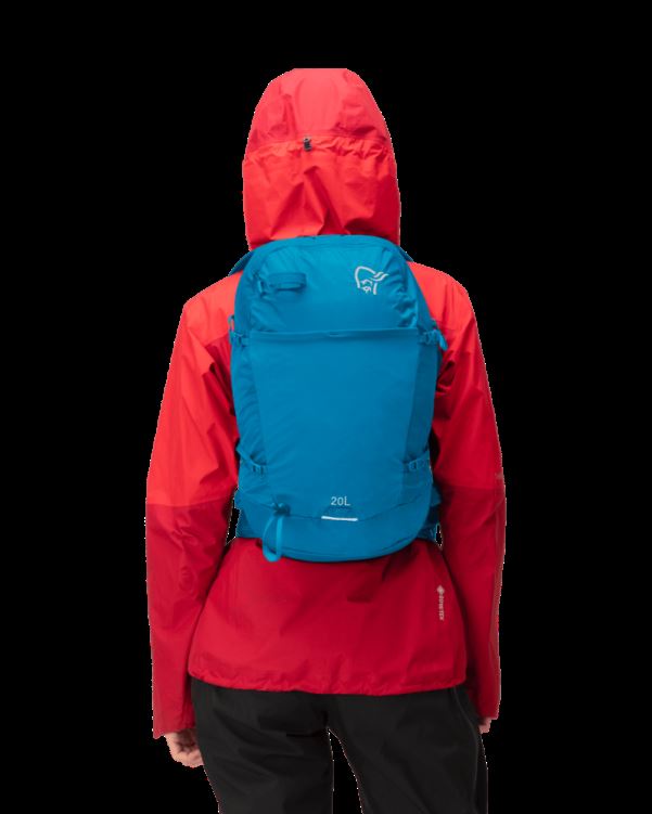 Norrona Unisex 20l Pak Mykonos Blauw