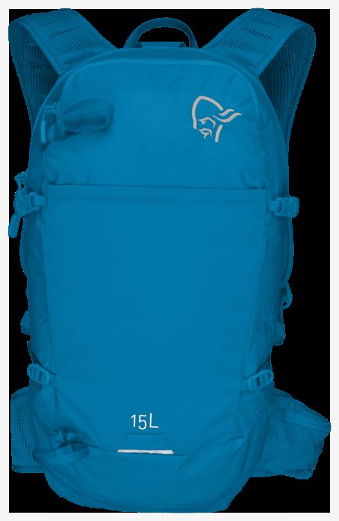 Norrona Unisex 15l Pak Mykonos Blauw