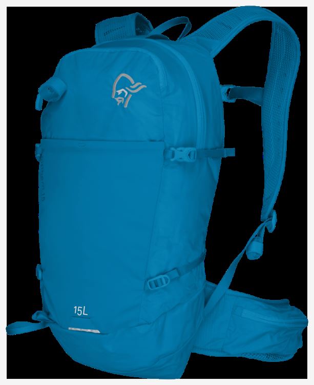 Norrona Unisex 15l Pak Mykonos Blauw
