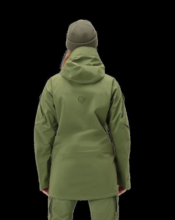Norrona Unisex Recon Gore-tex Pro Jas Bosgroen