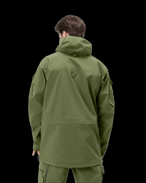 Norrona Unisex Recon Gore-tex Pro Jas Bosgroen