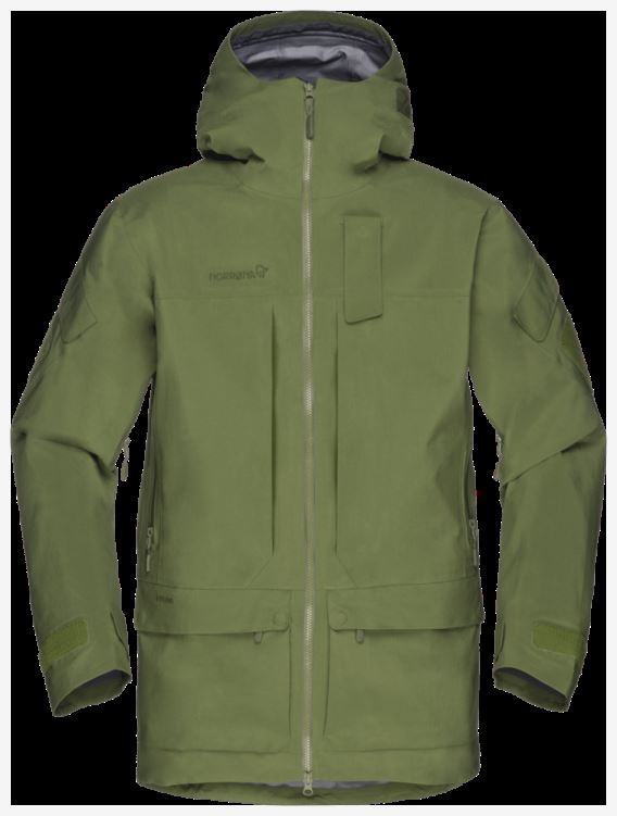 Norrona Unisex Recon Gore-tex Pro Jas Bosgroen