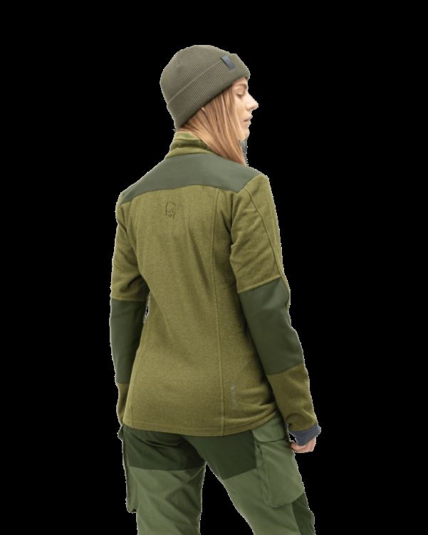 Norrona Unisex Finnskogen Warm1 Jas Jacht Lichtgroen