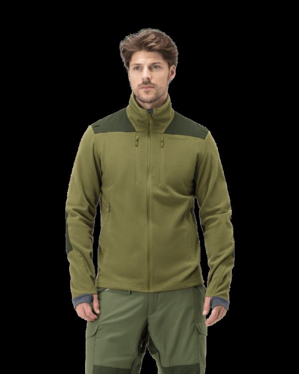 Norrona Unisex Finnskogen Warm1 Jas Jacht Lichtgroen