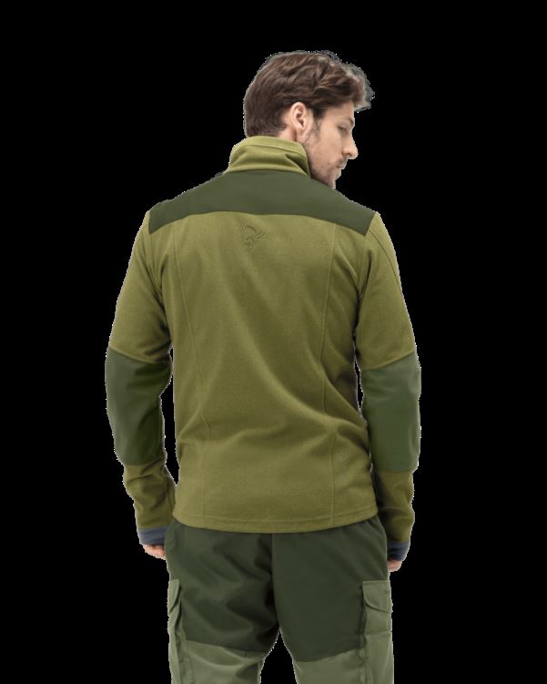 Norrona Unisex Finnskogen Warm1 Jas Jacht Lichtgroen