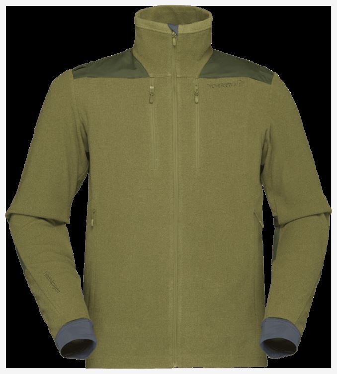 Norrona Unisex Finnskogen Warm1 Jas Jacht Lichtgroen