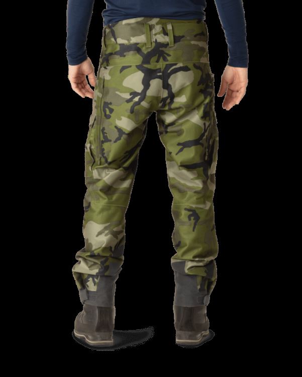 Norrona Unisex Kvinnherad Gore-tex Broek Groen Camo