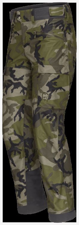 Norrona Unisex Kvinnherad Gore-tex Broek Groen Camo