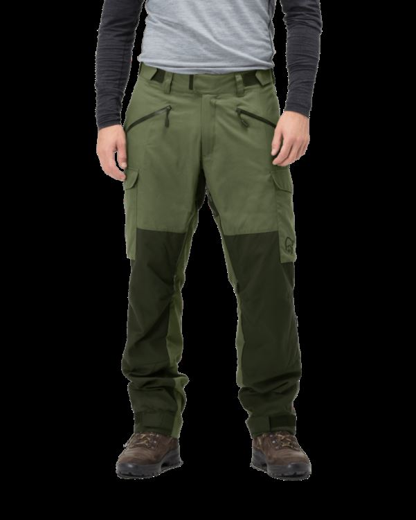 Norrona Unisex Finnskogen Gore-tex Broek Groen