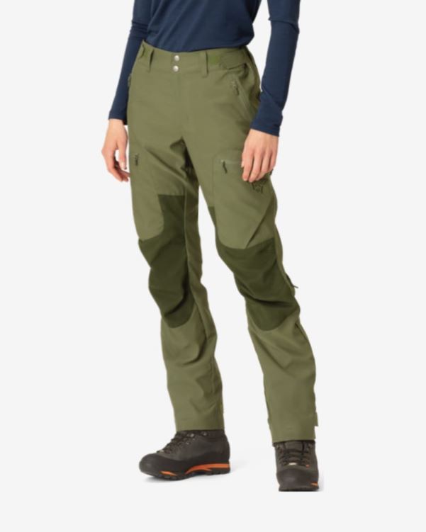 Norrona Dames Finnskogen Hybride Broek Groen