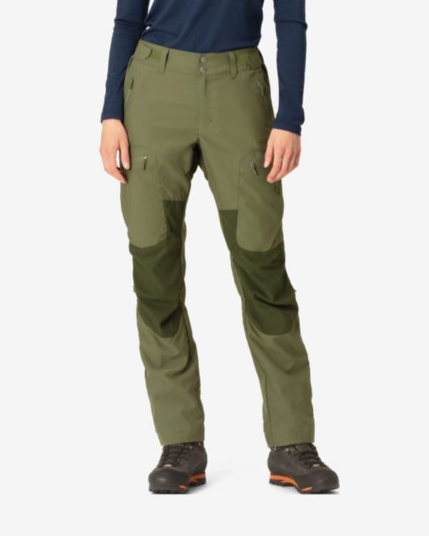 Norrona Dames Finnskogen Hybride Broek Groen